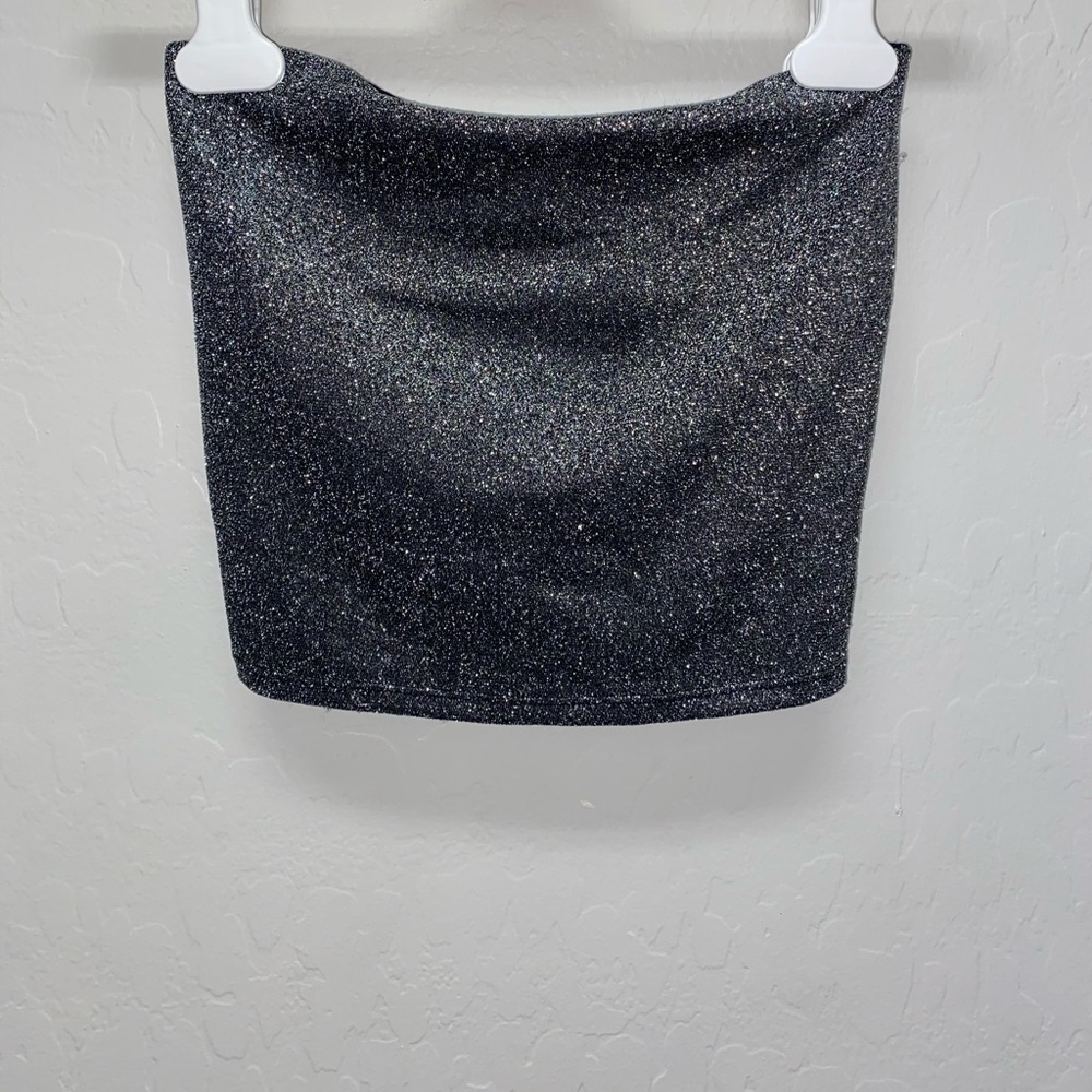 Women's Metallic Uo Stars Above Lurex Tube Top